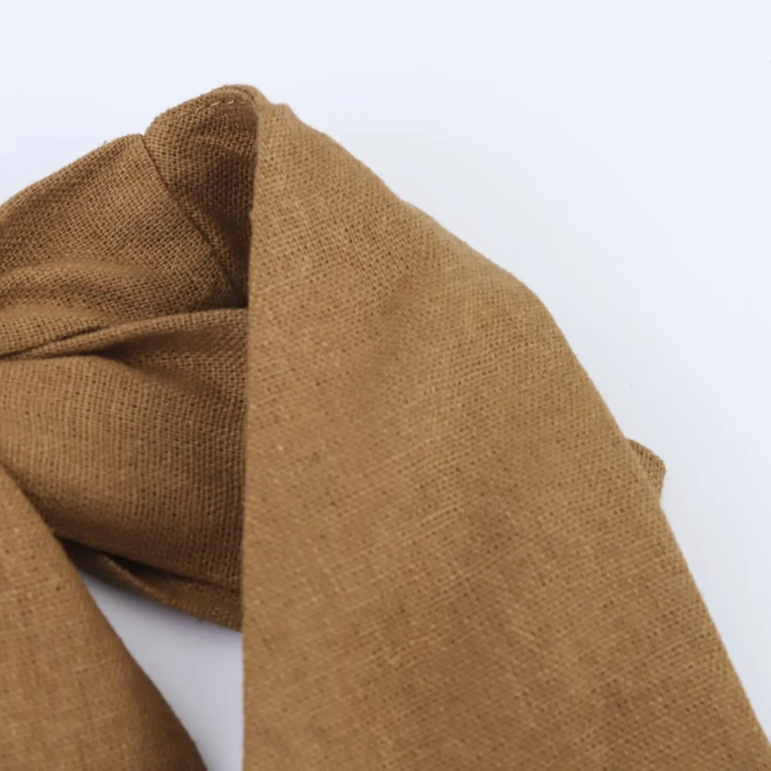 Ellie | Linen Buckle Strap Backless Zipper Midi Dress