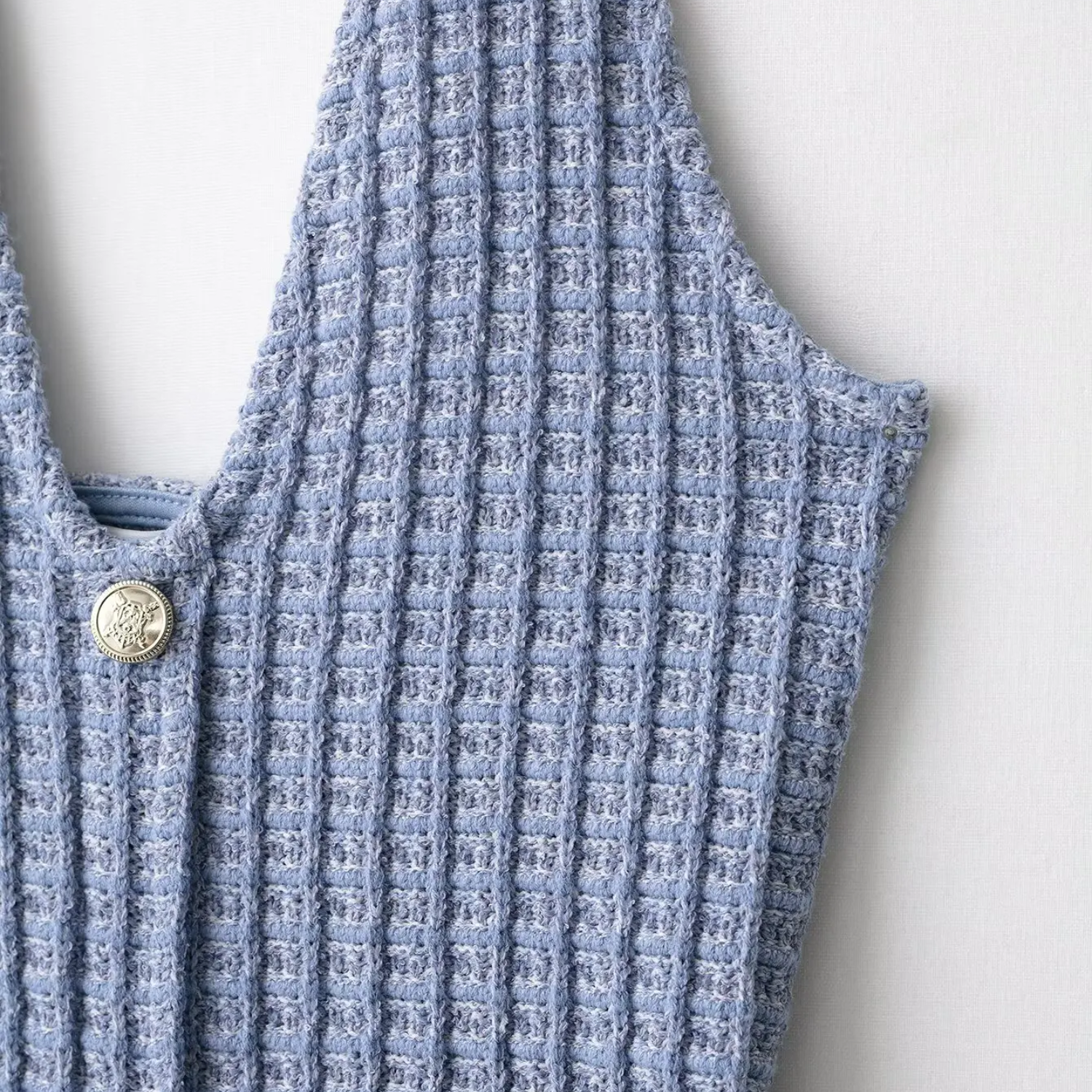 Aria | Single-Breasted Halter Neck Backless Mini Dress